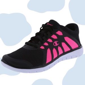 Champion Dark Pink/Black Gusto Cut-Out Runner